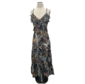 Sukiso Angelina Ruffle Maxi
Dress in Pink Deco $385