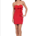 Jay Godfrey
Ruffle Strapless Dress Red Sz 8 $350