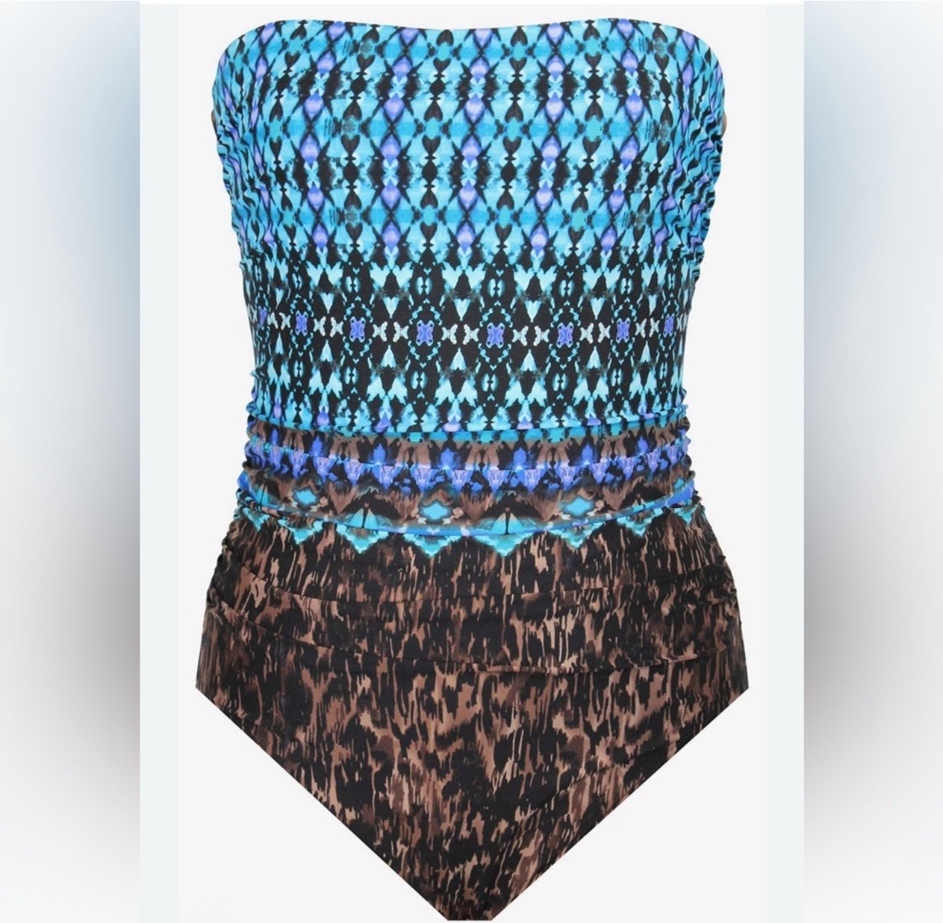 Miraclesuit Long Torso Avanti One Piece Swimsuit in Untamed Sz 8
$184
