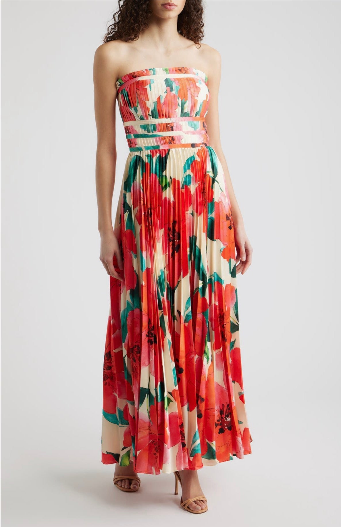 Hutch Sabina Floral Tiered
Plissé Gown Sz 2 $398