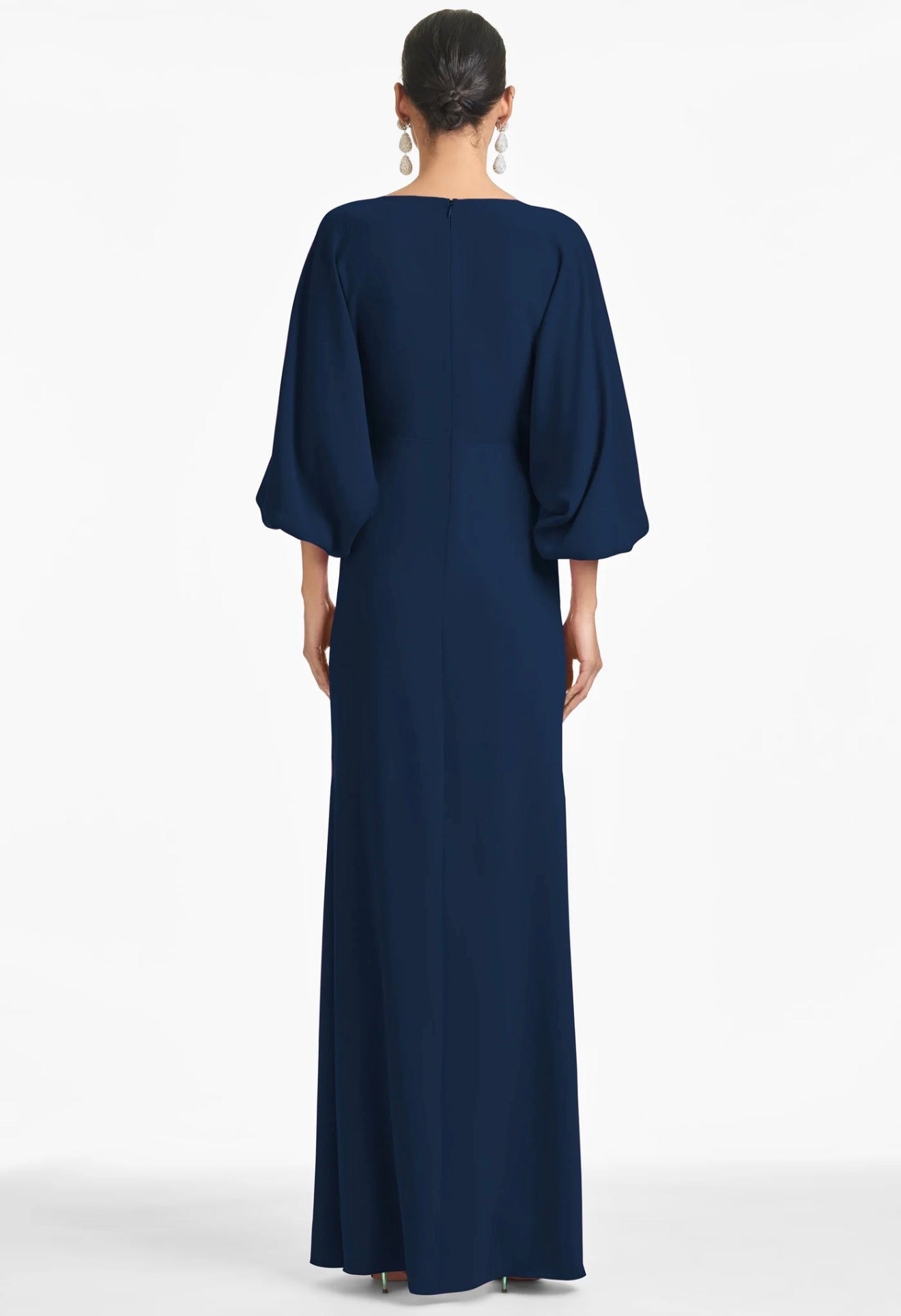 Sachin & Babi Gabby Gown in Navy Sz 4 $725