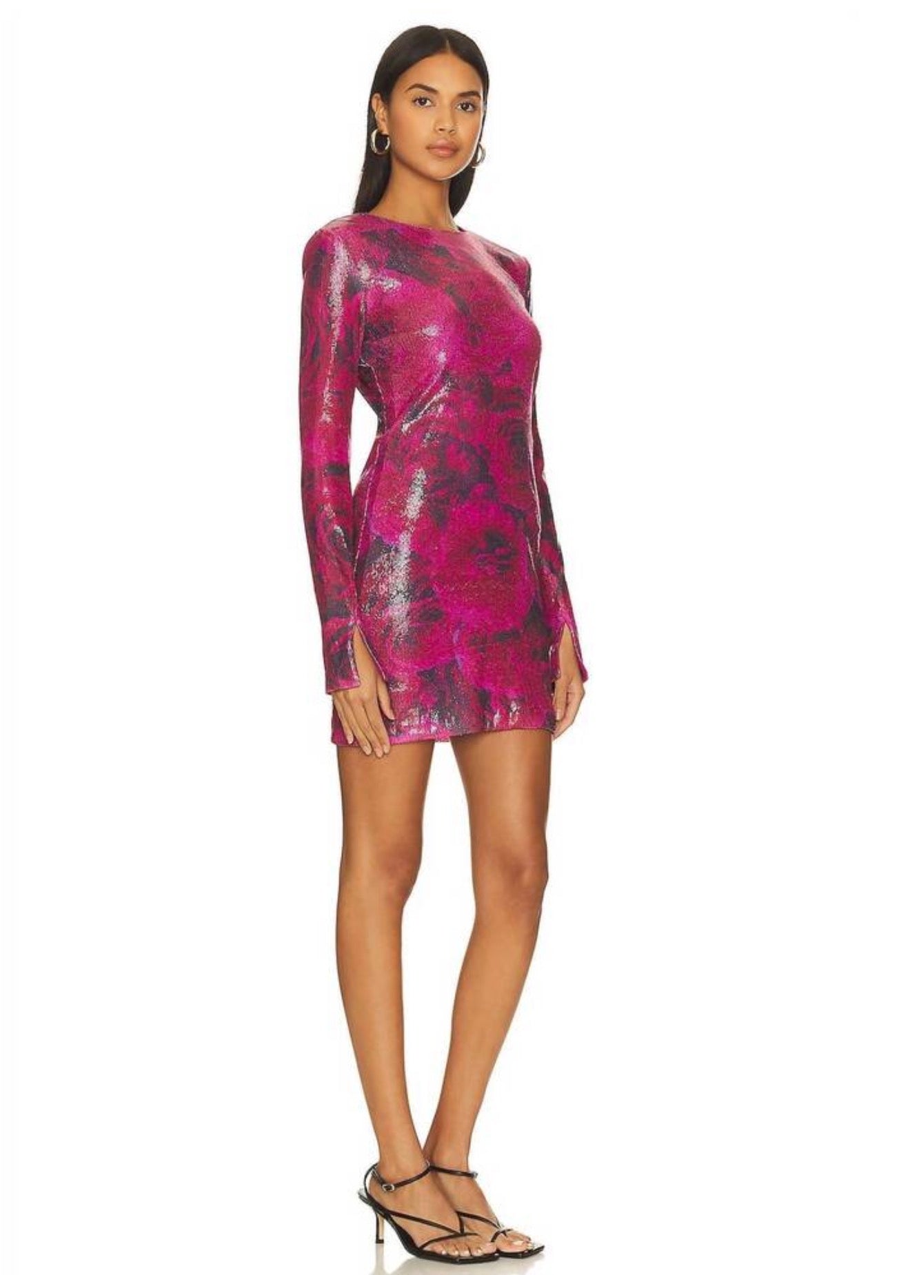 Amanda Uprichard Ayla Mini Dress in Samira Sz Large $238