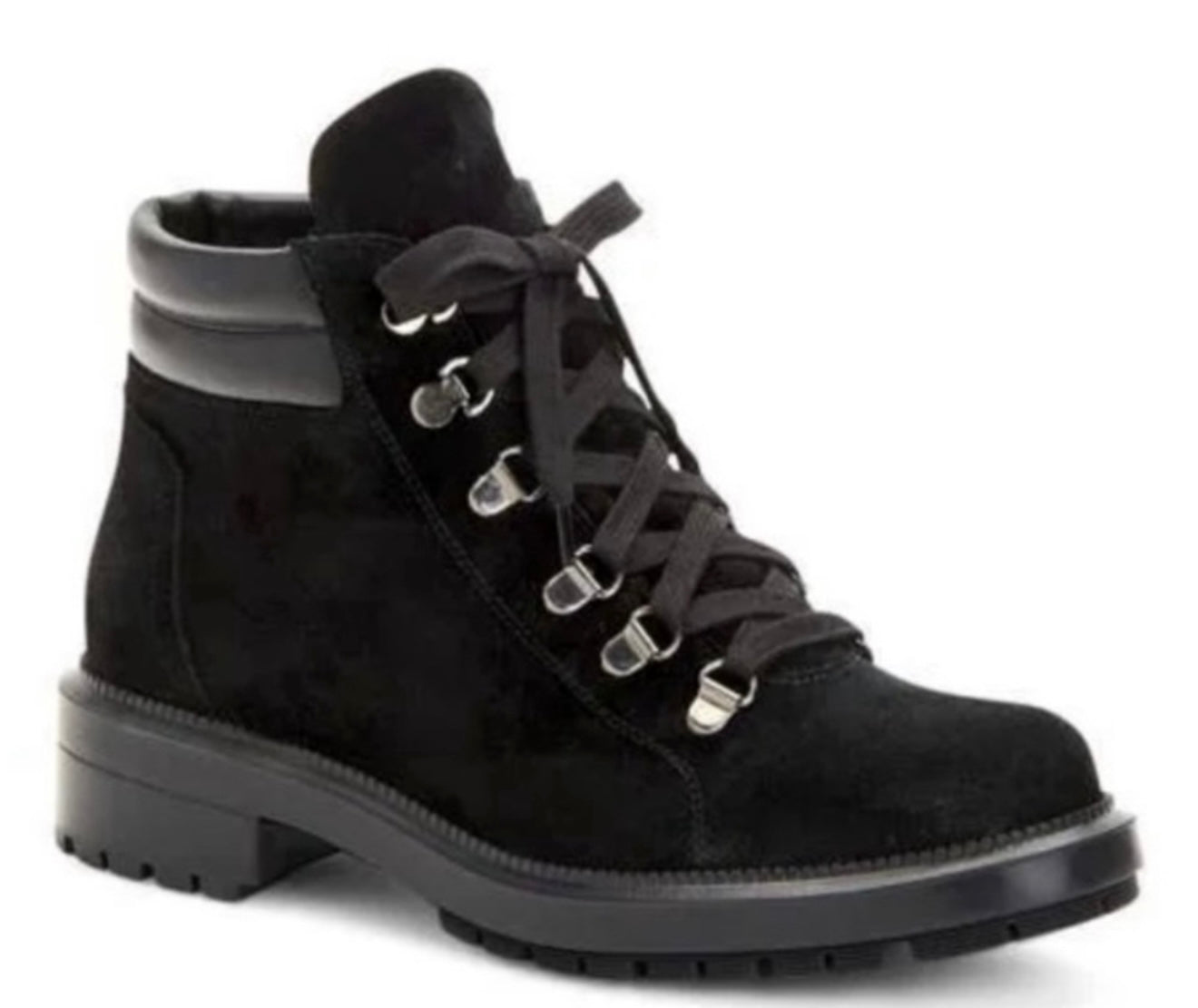 Aquatalia Womens Liviana Suede Lace Up Hiker Boot Size 7.5 $495
