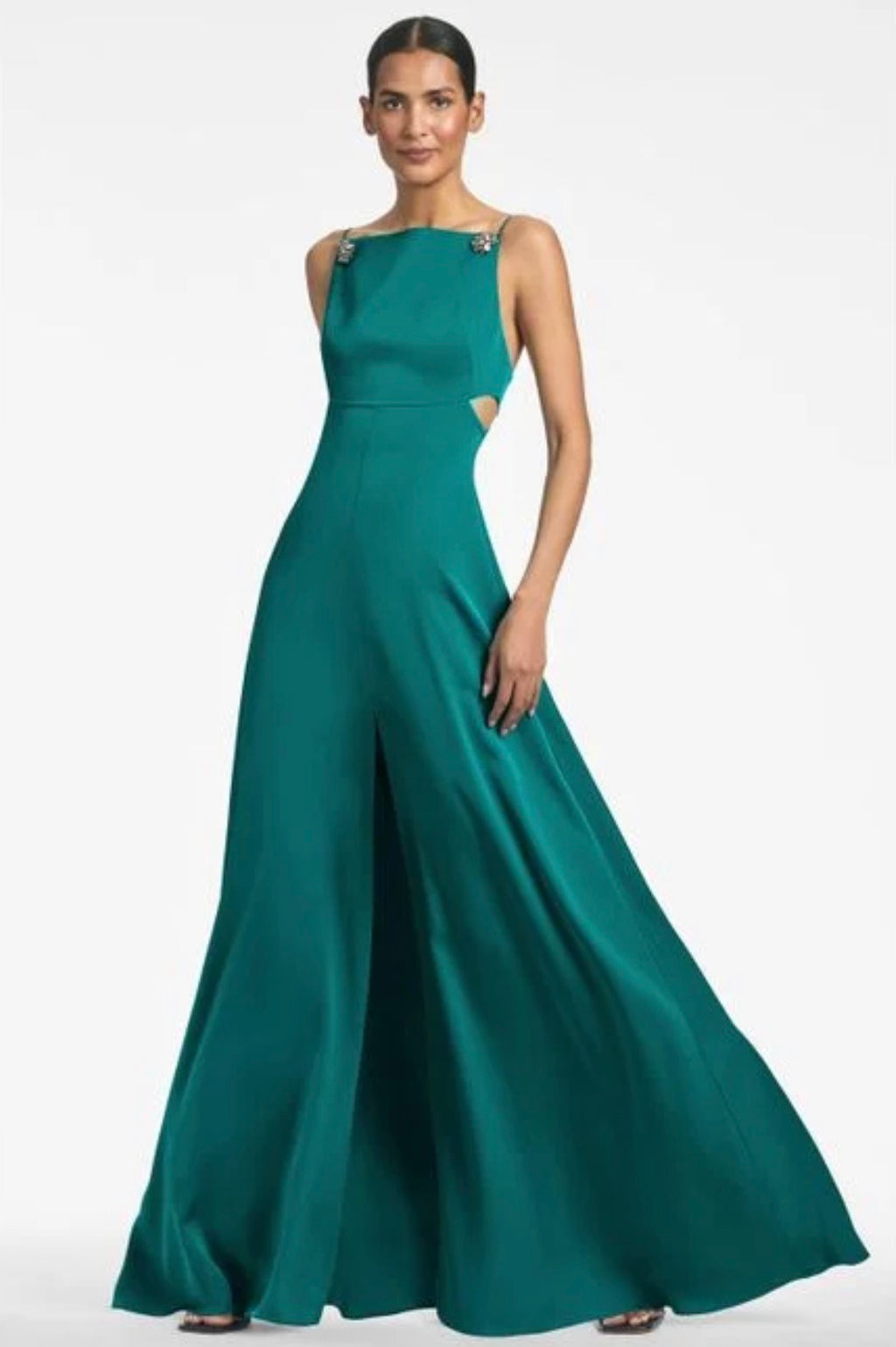 Sachin & Babi Torence Gown in Dragonfly (green) Sz 6 $565