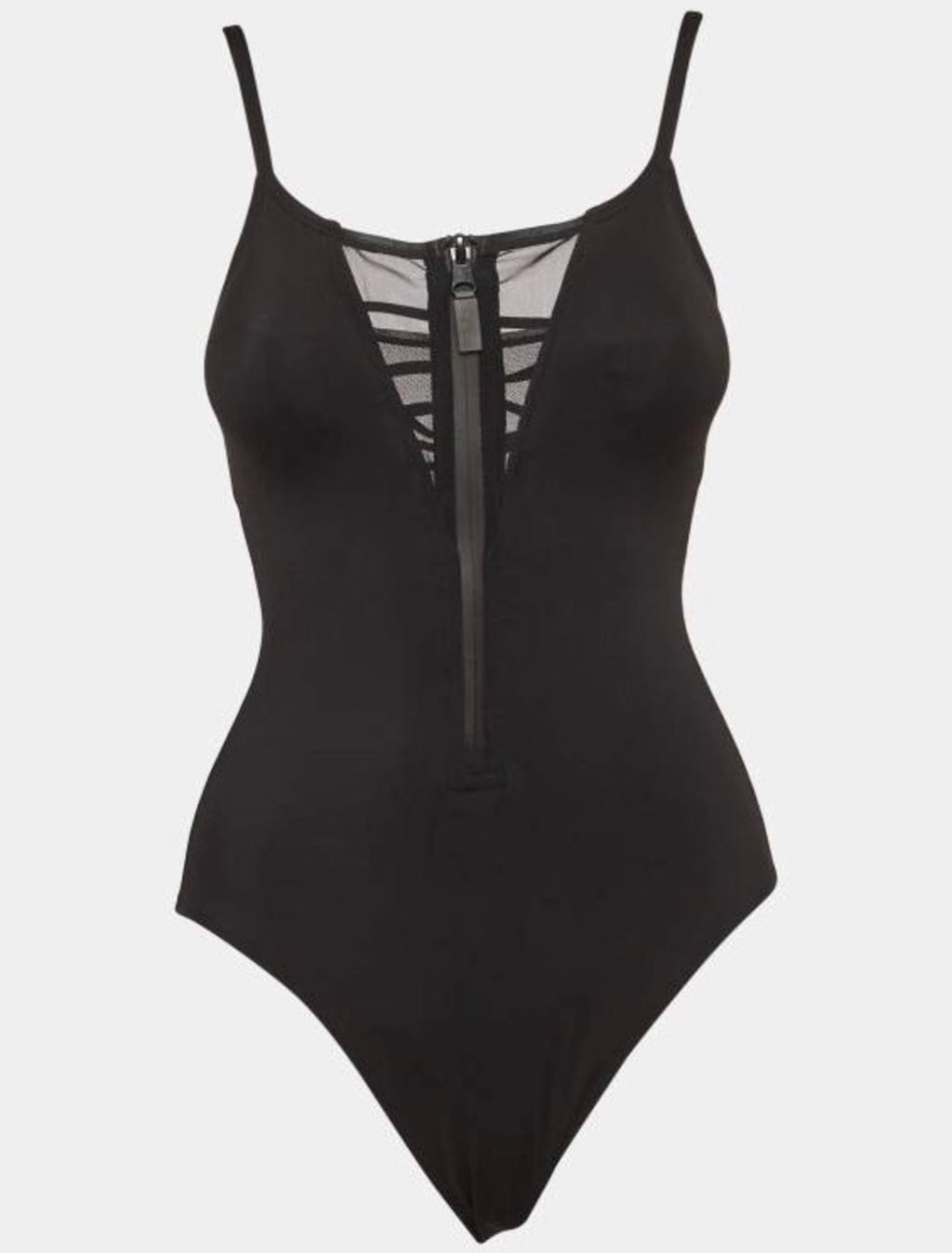Ta3 Hi Cut Zippy in black $188