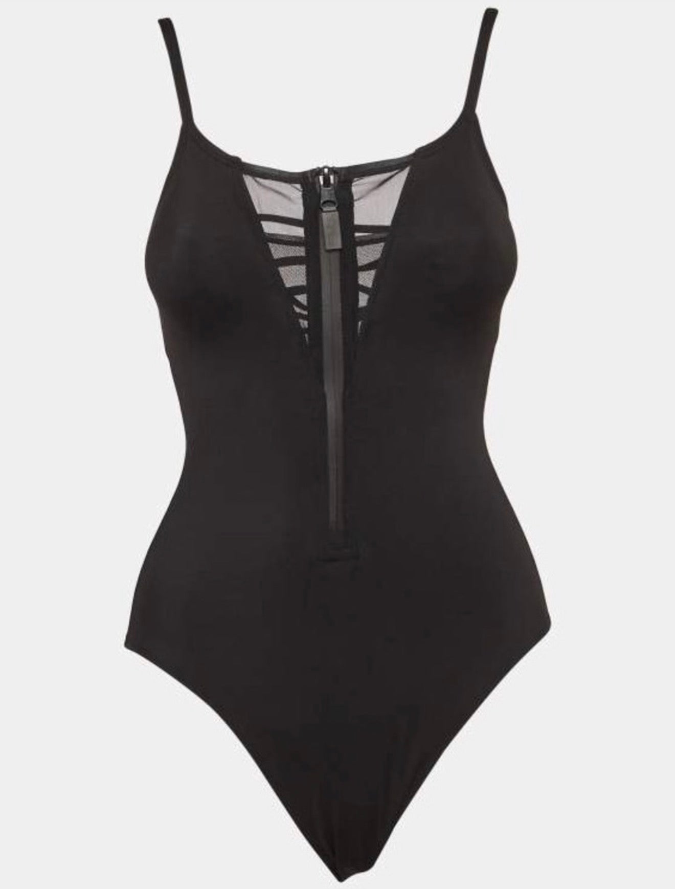 Ta3 Hi Cut Zippy in black $188