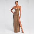 RETROFÊTE KATYA SEQUIN
DRESS IN BRONZE Sz XS $795