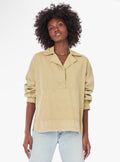 Xirena Grayson Popover Top in
Lite Khaki Oversized XS $398