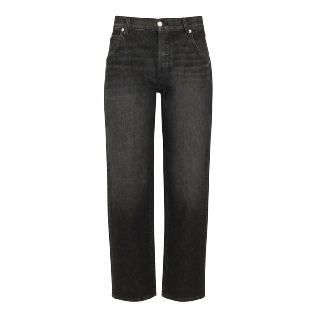 Daily Blue Mantra Wide Barrel Jean in Onyx Sz 25