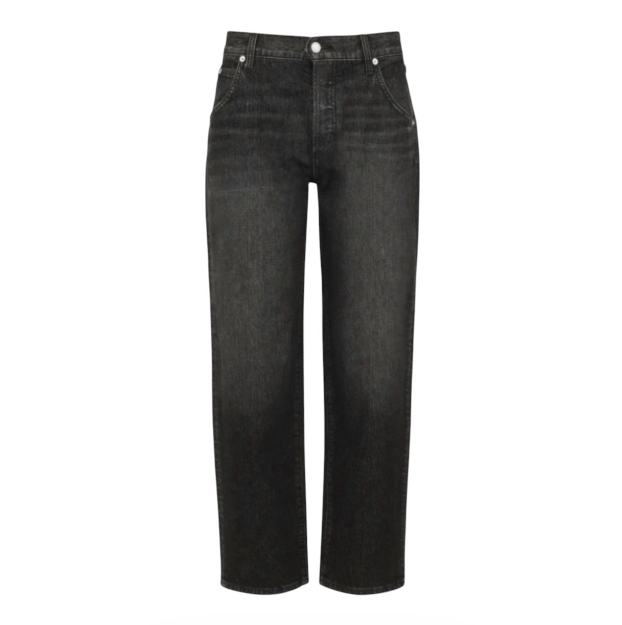 Daily Blue Mantra Wide Barrel Jean in Onyx Sz 25