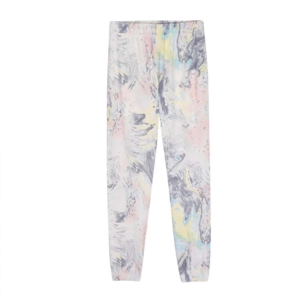 Rails Simo Joggers Sweatpants Ivory
Pastel Marble Sz Medium $158