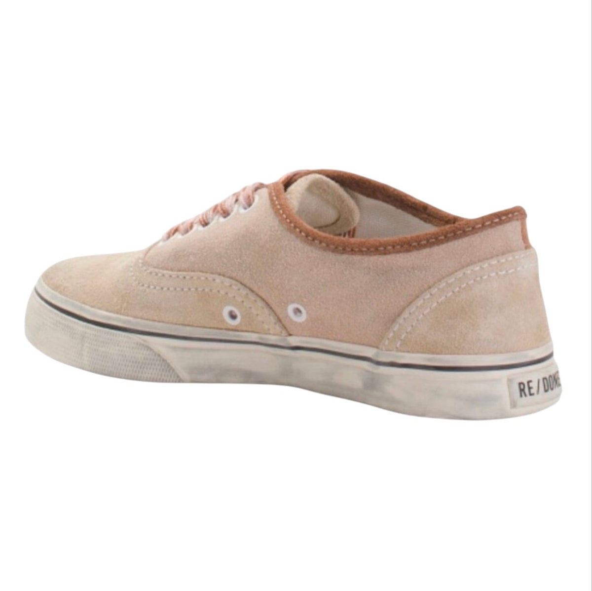 Re/done 70s Low Top Skate Sneakers NEUTRAL MULTI Sz 40
US 10