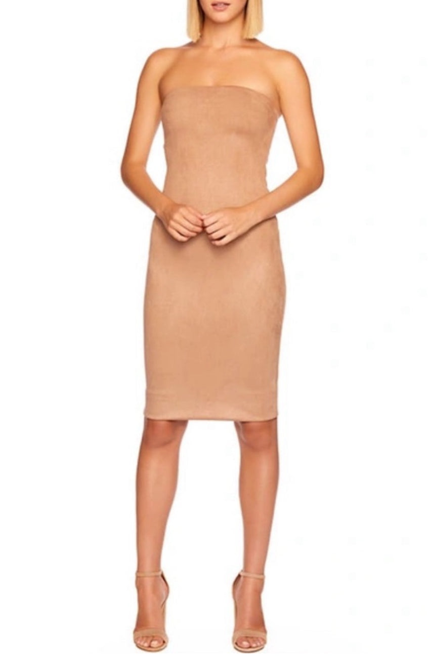 Susana Monaco
Faux Suede Tube Dress in Sand Large $168