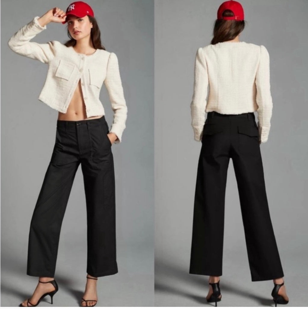 Agolde Daria Utility Pants in Black Sz 26