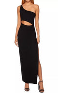 Revolve Susana Monaco
One Shoulder
Cutout Maxi Dress w Leg Slit Sz Large $228