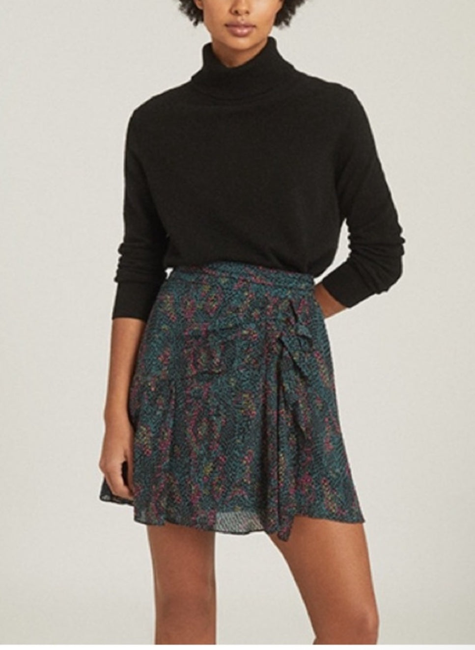 Reiss Skyla Reptile Print Mini Skirt
Sz 0