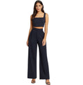 Mac Duggal 81161 Navy Wide-Leg
Pants Sz 8 $298