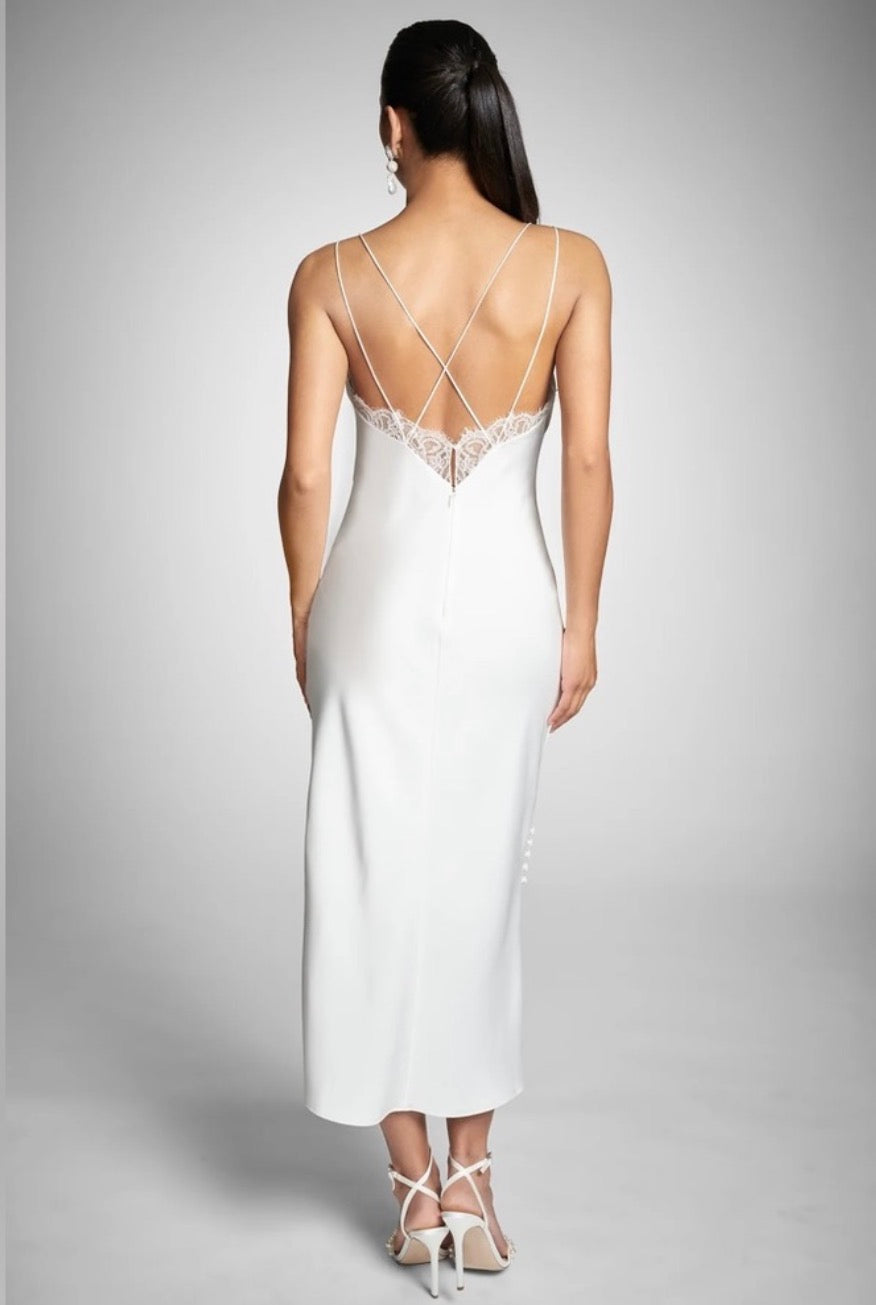 Sachin + Babi Ivory Dylan Dress Sz 16W $395