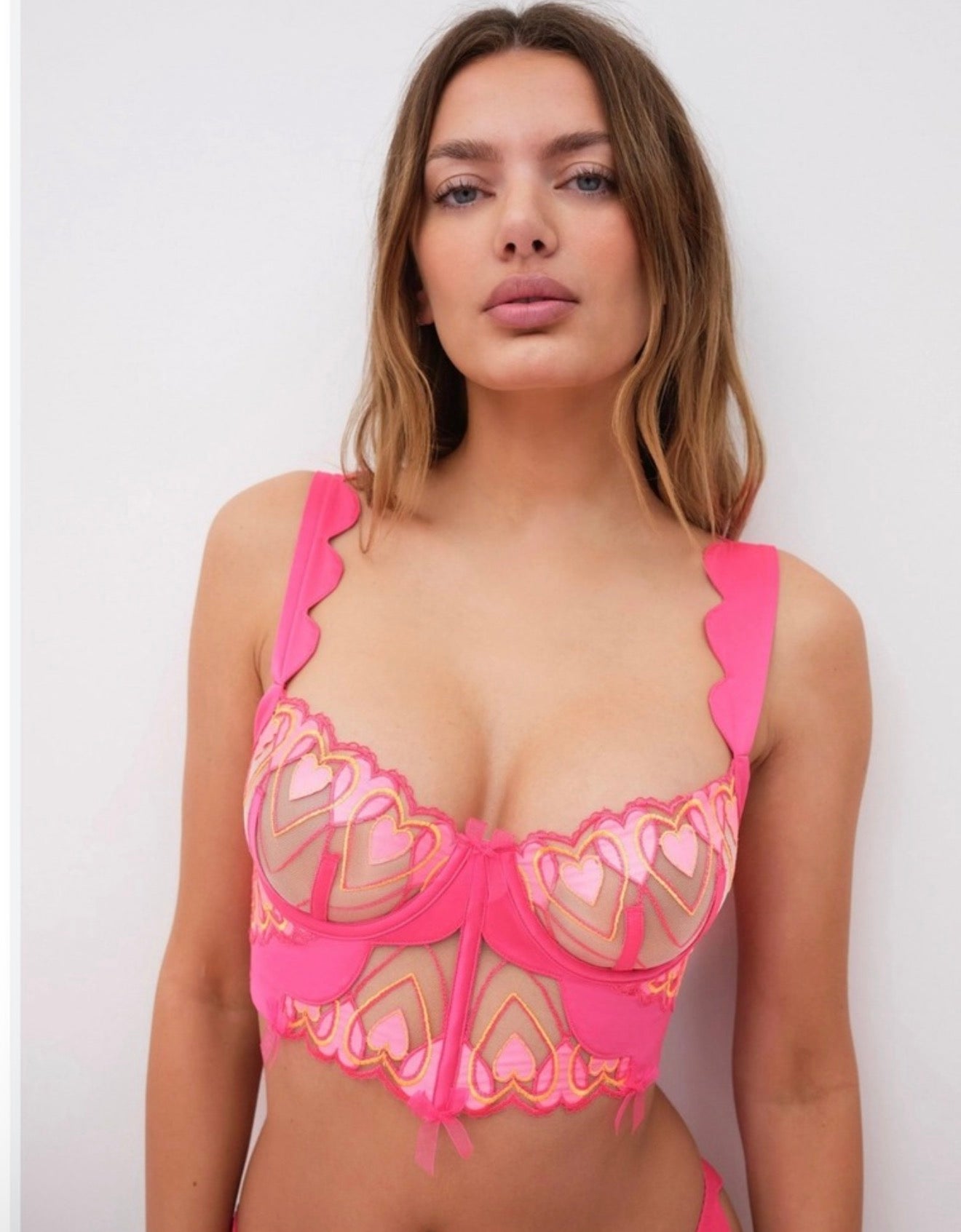 For Love & Lemons Graphic
Hearts Bustier Sz XS $109