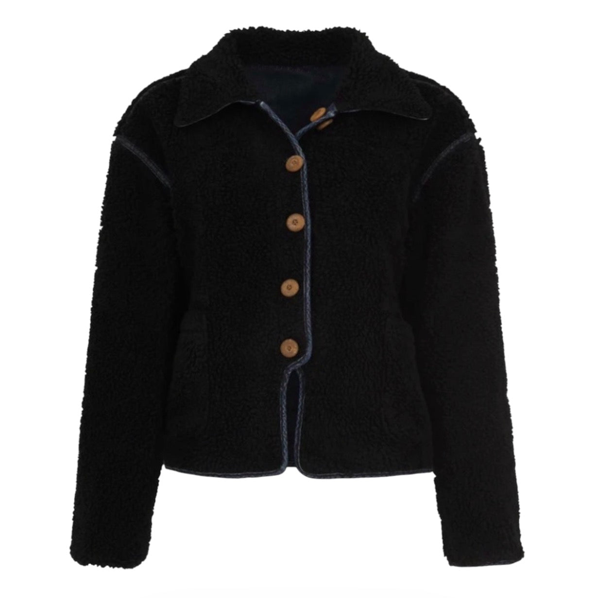 Daily Blue Bon Bon Reversible Jacket Sz Medium
