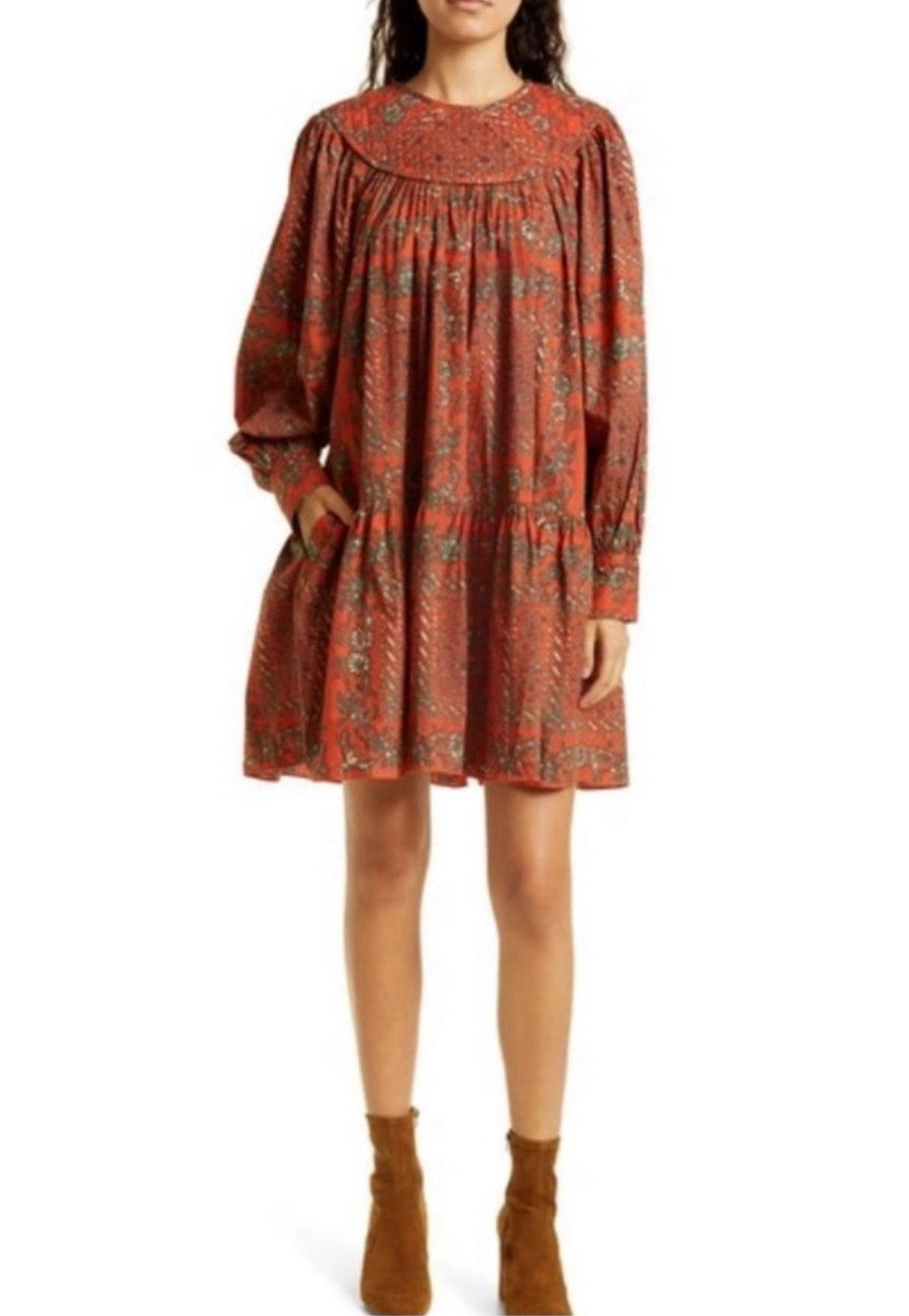 ULLA JOHNSON Ria Mini Dress
In Clementine Sz 6 $525