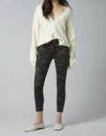 DL1961 Florence Skinny Mid Rise Jeans in Camouflage sz 25 $178