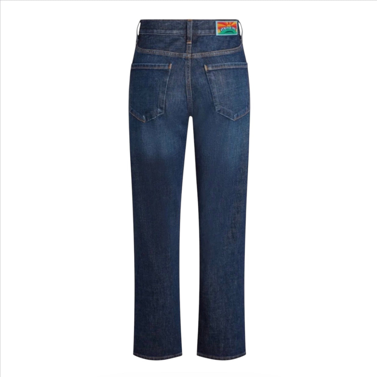 Daily Blue Nidra High-Rise Slim Barrel Jeans