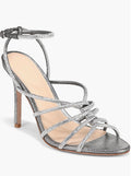 Veronica Beard
Aneesha Ankle Strap Sandal Gunmetal Silver sz 7.5 $395