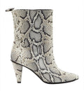 Longchamp Python Print Leather Ankle Boots FR 39 US 8 $890