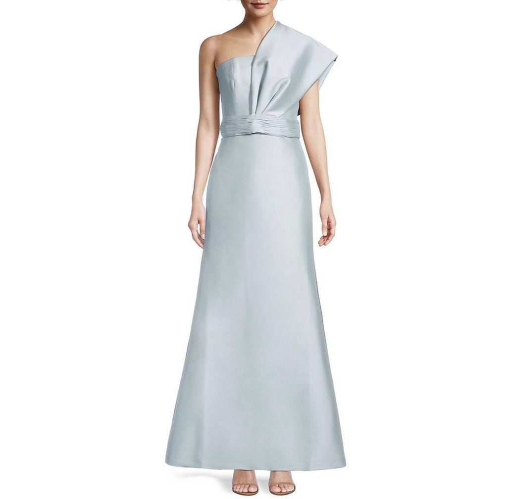 Sachin & Babi Hannah One-Shoulder
Gown in Ash Blue Sz 12 $895