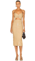 RETROFETE
Sariah Dress Sequin Midi Dress
Nude Sz Medium $595