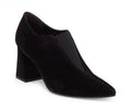 Paul Green Stacia Heel Suede Black Bootie Boots $419 UK 7.5 US 10