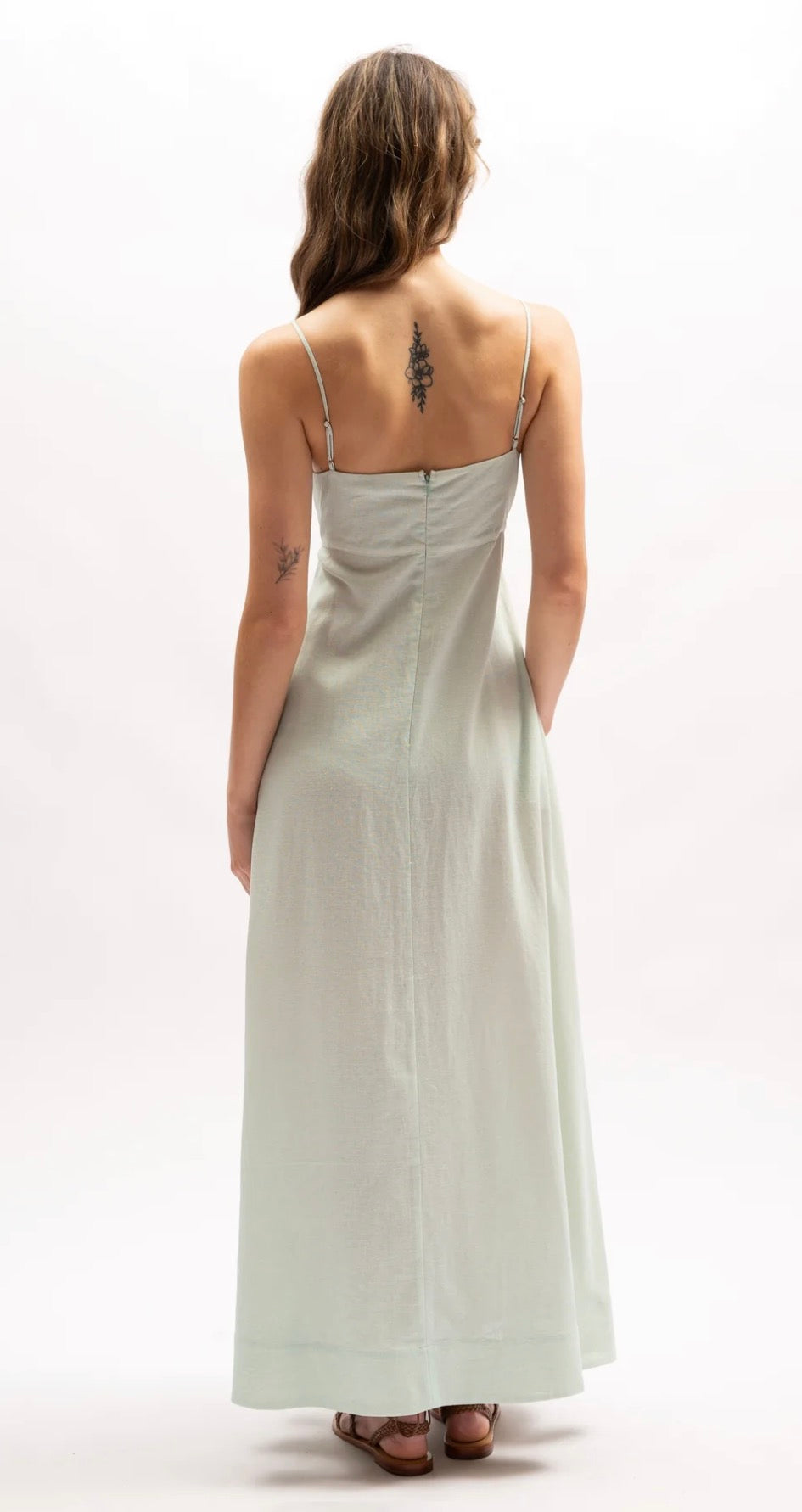 LA MAISE STUDIO
Marie Maxi Dress Reef Print Sz XL $224