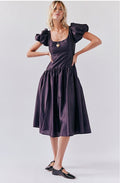 HUTCH
Brighton Puff Sleeve Dress - Purple Sz 4 $407