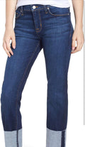 Hudson Deep Cuff Jeans in dark wash Sz 27 $198