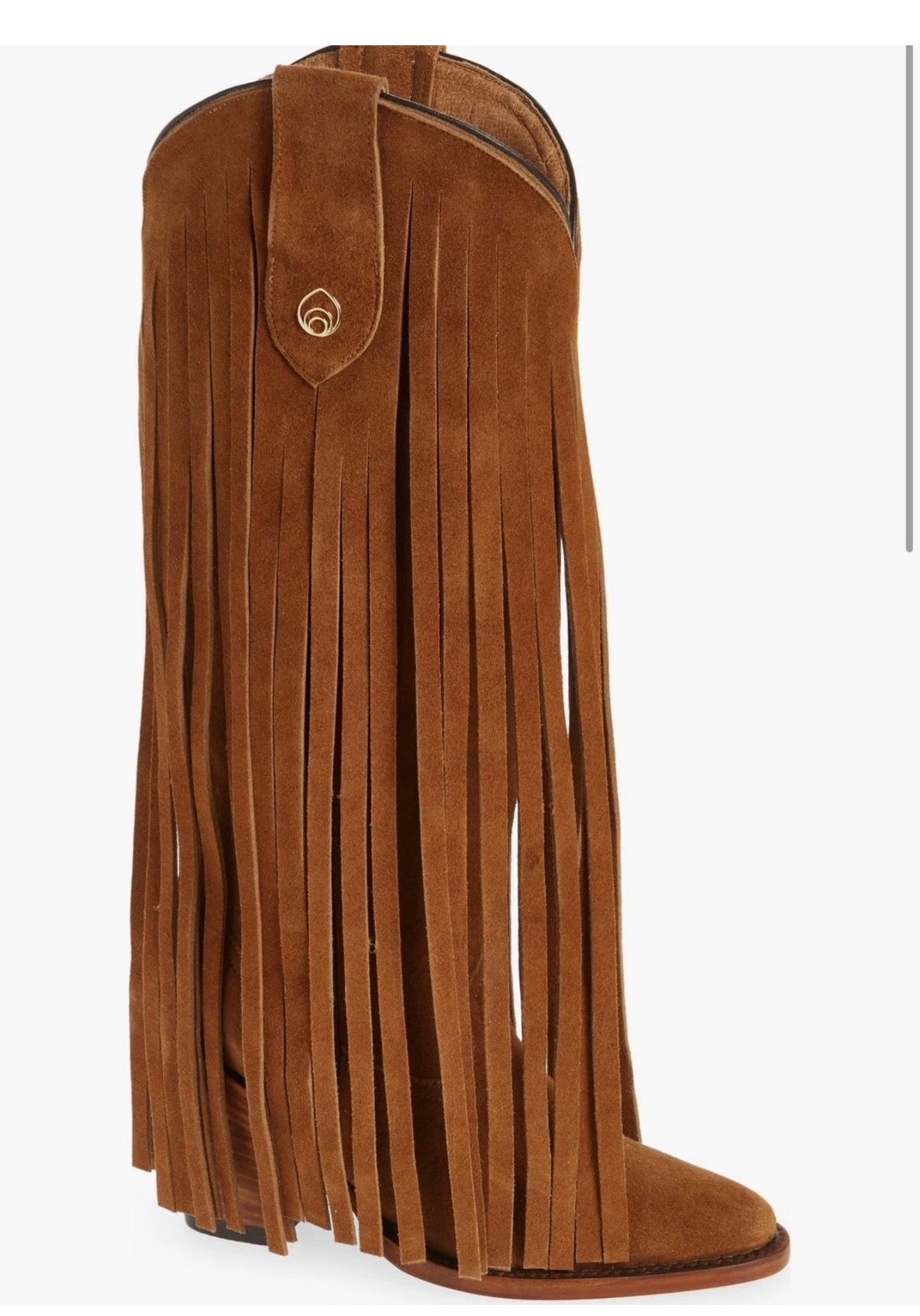 Brother Vellies Atlas
Fringe Western Boot
Suede Size 9 
$1195