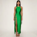 Mother of All Nela Green Maxi Dress