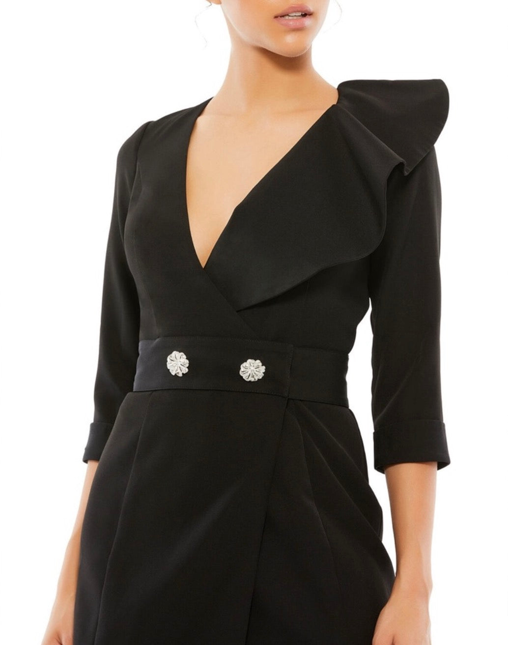 Ieena for Mac Duggal Black Blazer Style
Mini Dress 55692 Sz 0 $348