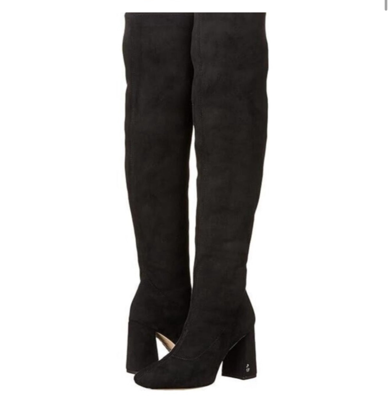 Sam Edelman Cosette Over-The-Knee Boots Black Sz 10.5 $225
