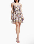 Dress The Population
Kaitrin Sequin Fit & Flare Minidress Sz Small $348 Lilac Multi