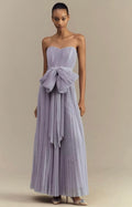 Hutch
Cataline Strapless Bow-Front
Pleated Tulle Gown in Lavender Sz 2 $475