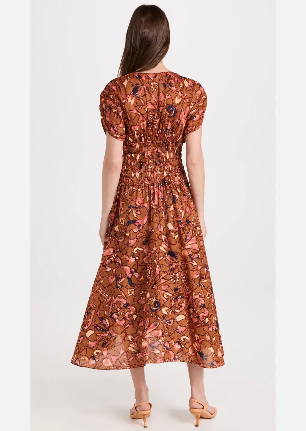 A.L.C.
Lucia Floral Smocked Midi Dress Sz 6 $595