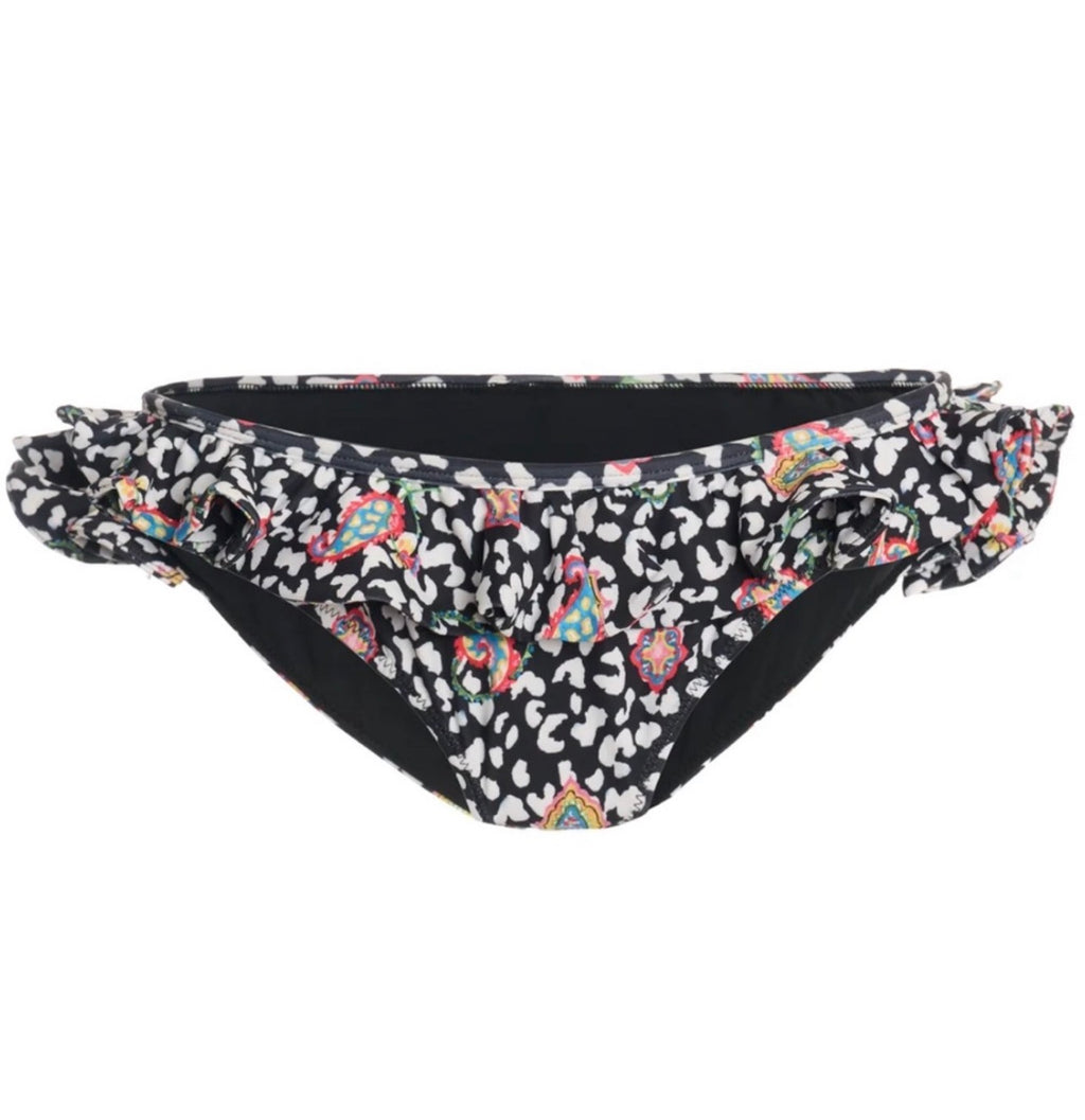 Caroline Constas Lotus Bikini
Bottom Black Leopard Paisley