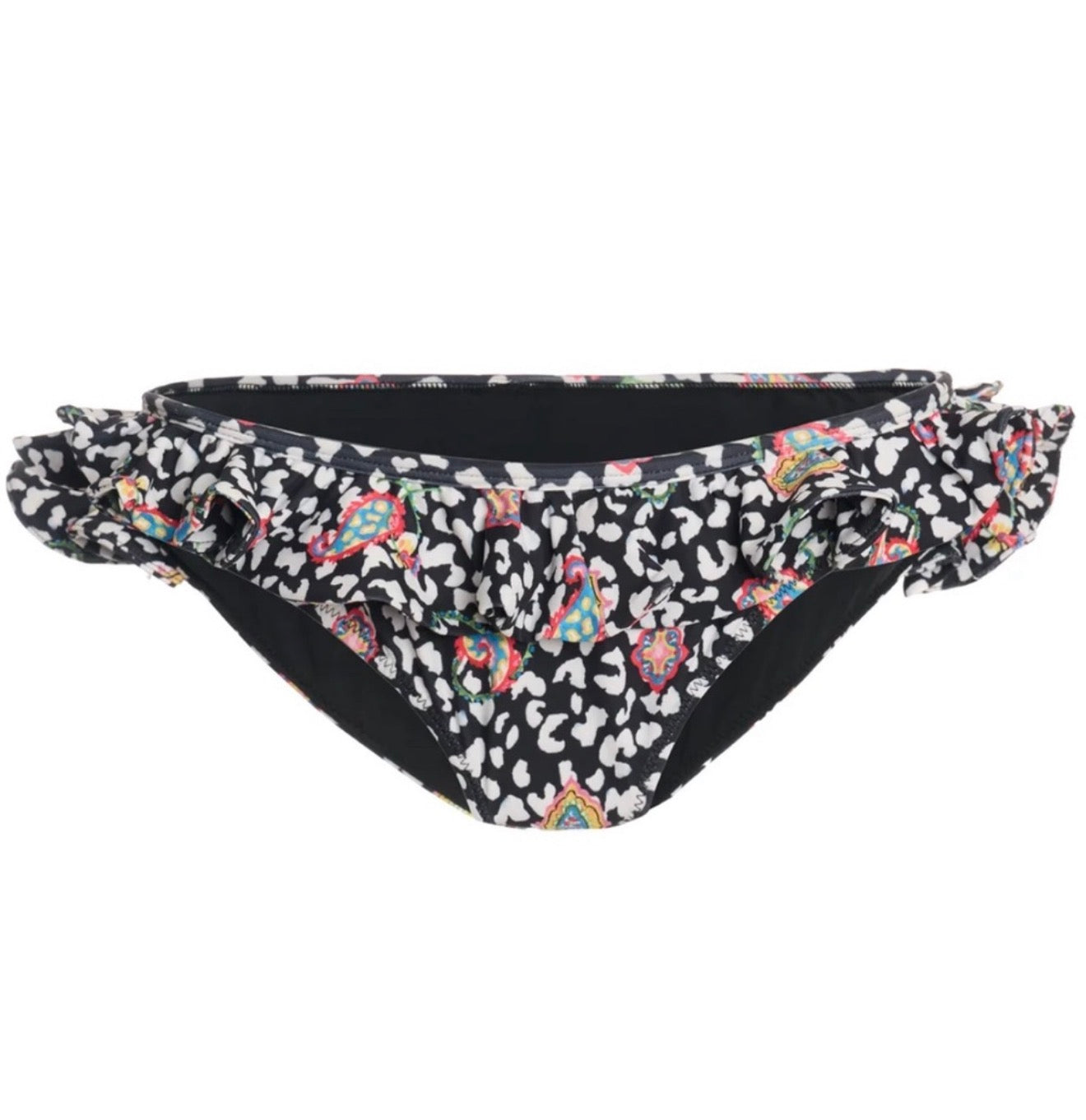 Caroline Constas Lotus Bikini
Bottom Black Leopard Paisley
