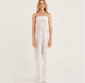 RUMER the Label Billie Jumpsuit w Lining Strapless Fil Coupé Sz Medium $439
