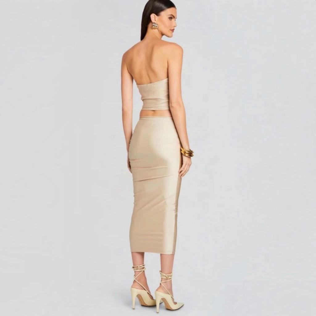 Ser.o.ya  Muriel Muriel Bandage Midi Skirt Sz XXS