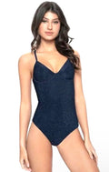 PQ Swim AMAVA Sapphire One Piece Swimsuit Sz Small $168