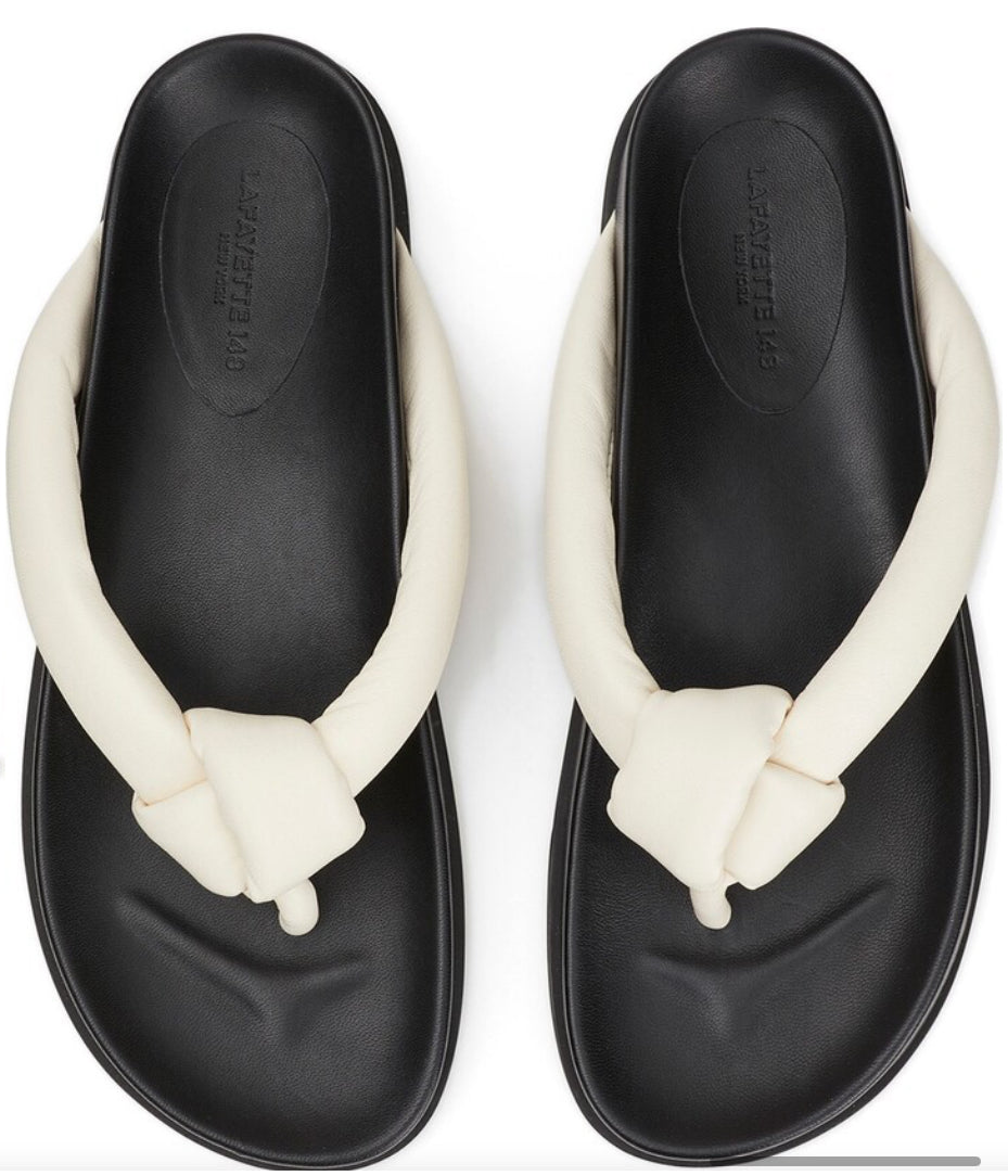 Lafayette 148 New York Bristol Flip Flop Sz 36 $428