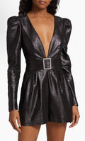 Ramy Brook
Brooke Metallic Belted Romper Sz 6 $595