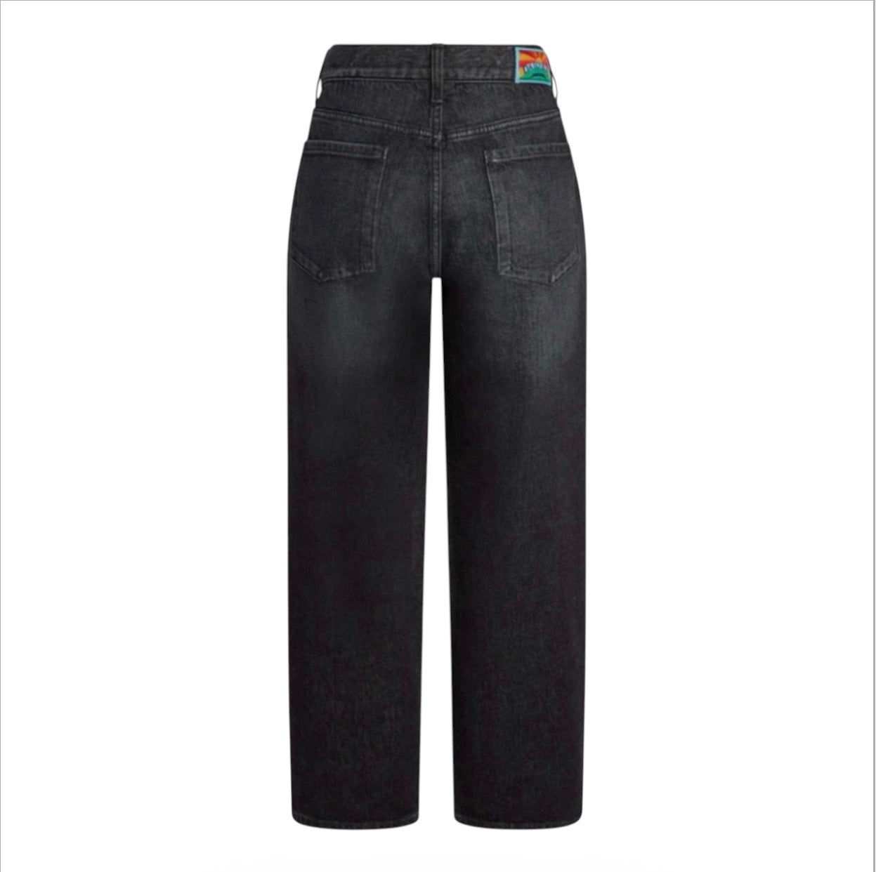 Daily Blue Mantra Wide Barrel Jean in Onyx Sz 25